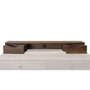 Hanah Home Estantería de Pared Nogal Cmu-902-Oo-1